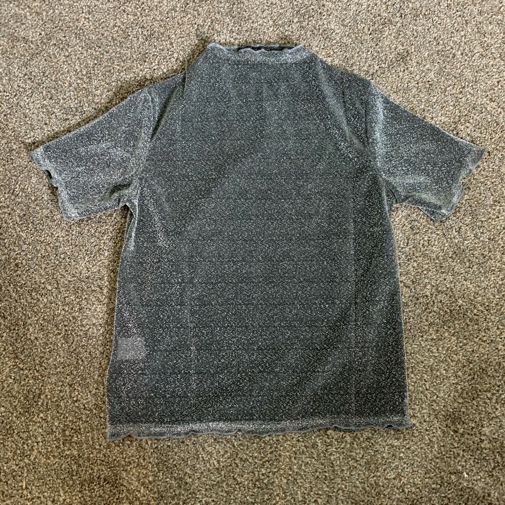 Sheer Glitter Top